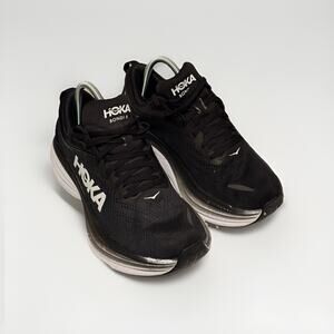 HOKA ONE ONE Bondi 8 Women's Running Shoes #1127952 BWHT - Size 9B!
